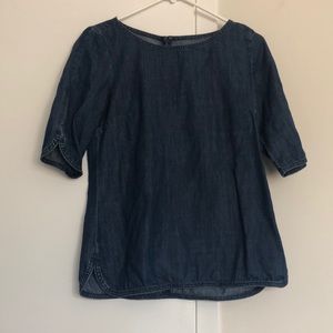 Banana Republic Denim Blouse